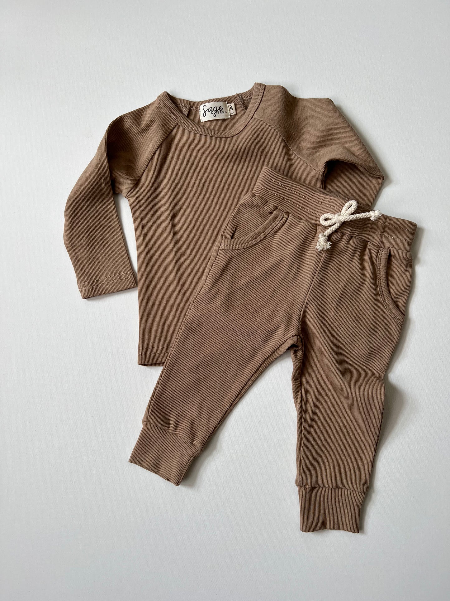 Organic Sand Cotton Pajama Set - sageandsandclothing